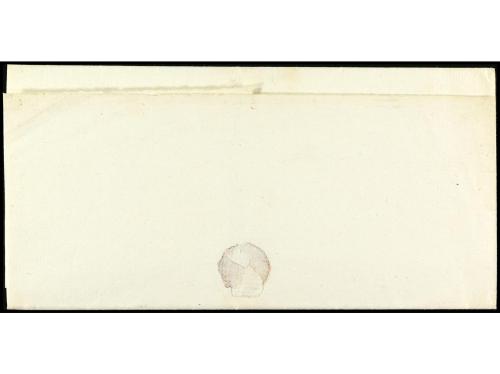 ✉ GUATEMALA. (1840 ca.). Envuelta circulada a GUATEMALA. Mar