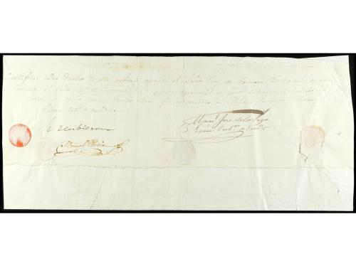 ✉ PERU. 1840 (8 octubre). PIURA a TRUJILLO. Marca PIURA y DE