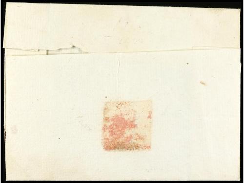 ✉ NICARAGUA. (1810 ca.). Envuelta circulada a GUATEMALA. Mar