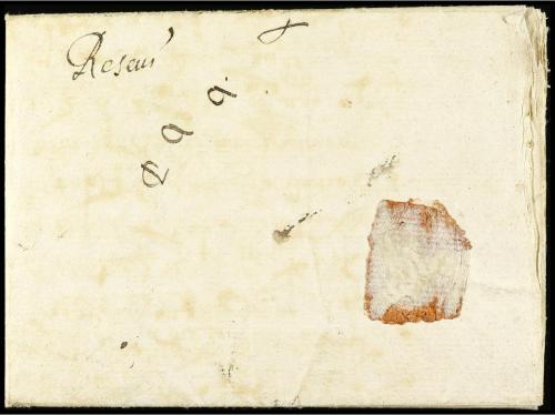 ✉ PERU. 1607 (20 mayo). LOS REYES (Lima) a SEVILLA. Carta co