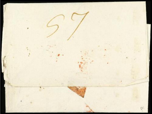 ✉ COLOMBIA. 1809 (5 agosto). SANTA FE a POPAYÁN. Carta compl