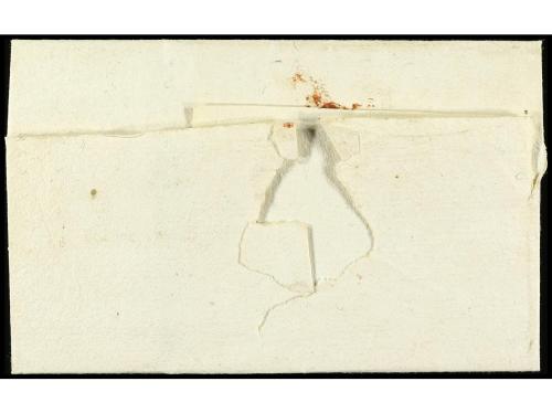 ✉ COLOMBIA. (1819 ca.). Envuelta circulada a ANTIOQUÍA. Marc