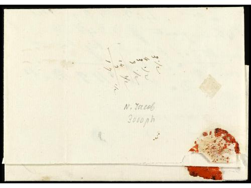 ✉ PERU. 1829 (31 diciembre). PUNO a AREQUIPA. Carta completa