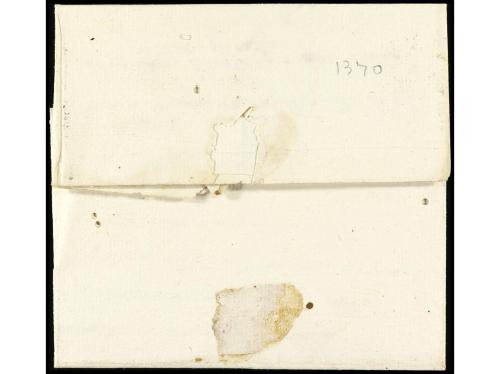 ✉ PERU. 1811 (15 abril). ZEPITA a LIMA. Carta completa con t