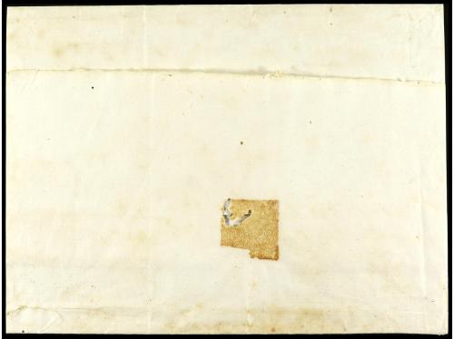 ✉ ESPAÑA. Ed. 36, 37. (1860 ca.). OVIEDO a HABANA. 1 onza ro