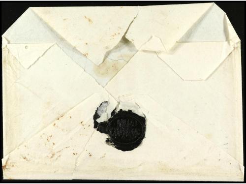 ✉ BRASIL. (1820 ca.). Sobre circulado a MADRID. Manuscrito "