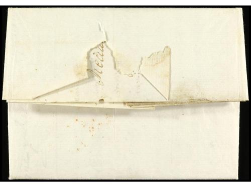 ✉ ARGENTINA. 1805 (29 marzo). CÁDIZ a BUENOS AIRES. Carta co