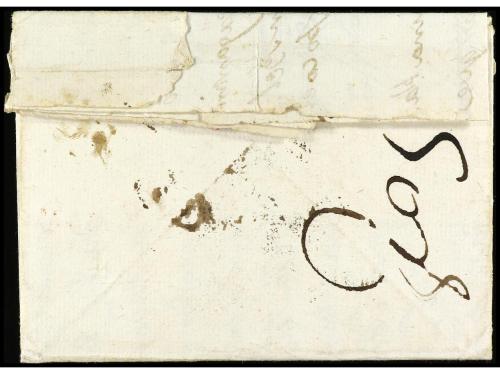 ✉ COLOMBIA. 1791 (31 enero). CARTAGENA DE INDIAS a TARRAGONA