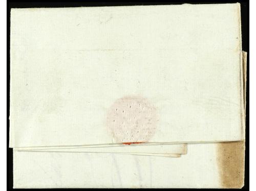 ✉ PERU. 1816 (4 marzo). CÁDIZ a LIMA. Carta completa con tex