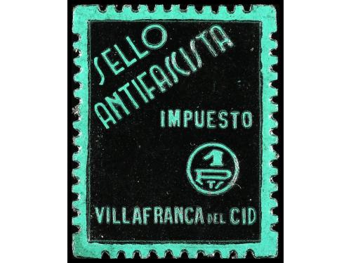 * ESPAÑA GUERRA CIVIL. VILLAFRANCA DEL CID (Castellón). Seri