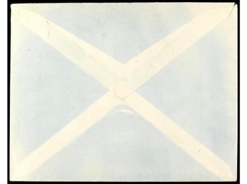 ✉ FRANCIA. 1944. BUREAU Nº 83 (Orán) a USA. Circulada con se