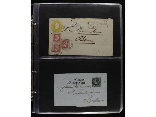 ✉ <b>ALEMANIA ANTIGUOS ESTADOS.</b>Clasificador con 112 car