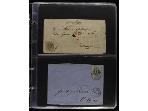 ✉ <b>ALEMANIA ANTIGUOS ESTADOS.</b>Clasificador con 112 car