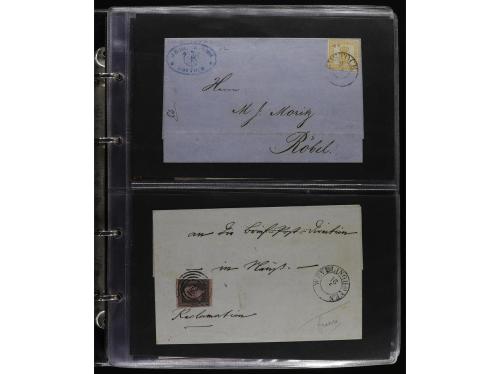 ✉ <b>ALEMANIA ANTIGUOS ESTADOS.</b>Clasificador con 112 car