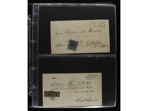 ✉ <b>ALEMANIA ANTIGUOS ESTADOS.</b>Clasificador con 112 car