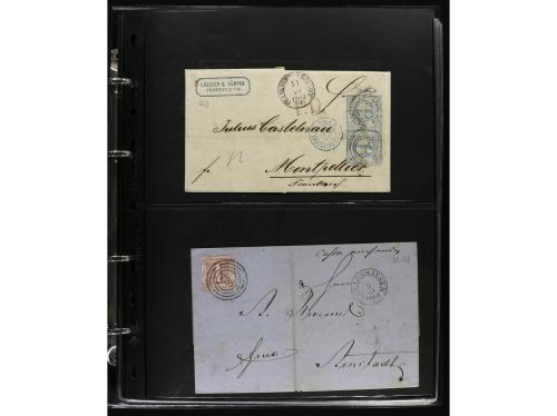 ✉ <b>ALEMANIA ANTIGUOS ESTADOS.</b>Clasificador con 112 car