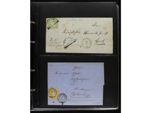 ✉ <b>ALEMANIA ANTIGUOS ESTADOS.</b>Clasificador con 112 car