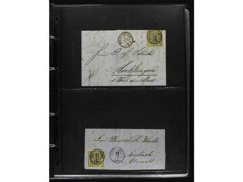 ✉ <b>ALEMANIA ANTIGUOS ESTADOS.</b>Clasificador con 112 car