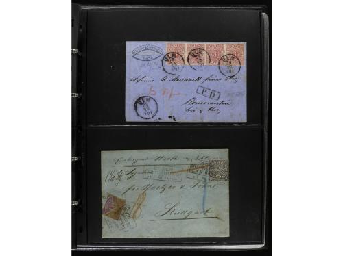 ✉ <b>ALEMANIA ANTIGUOS ESTADOS.</b>Clasificador con 112 car