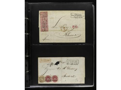 ✉ <b>ALEMANIA ANTIGUOS ESTADOS.</b>Clasificador con 112 car