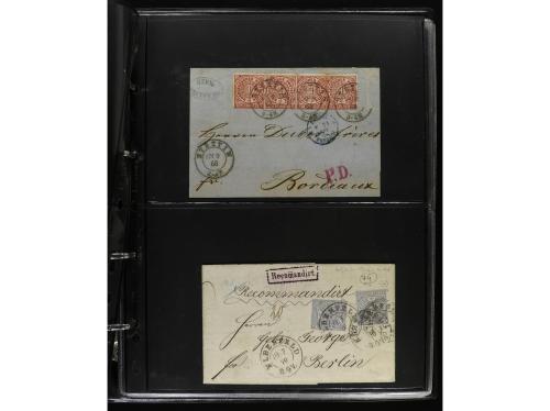 ✉ <b>ALEMANIA ANTIGUOS ESTADOS.</b>Clasificador con 112 car