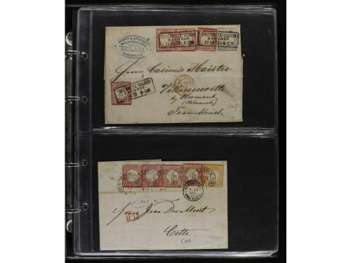 ✉ <b>ALEMANIA ANTIGUOS ESTADOS.</b>Clasificador con 112 car