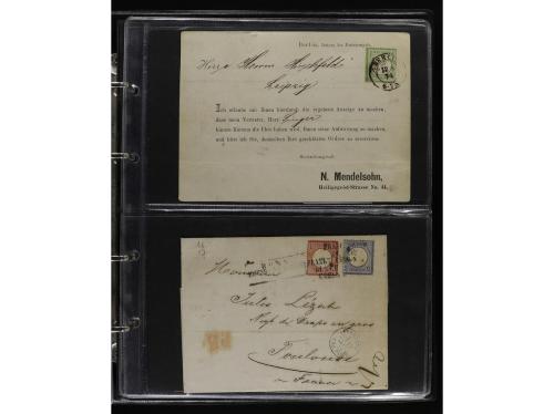 ✉ <b>ALEMANIA ANTIGUOS ESTADOS.</b>Clasificador con 112 car