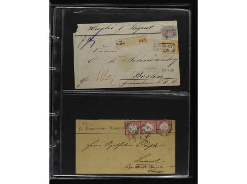 ✉ <b>ALEMANIA ANTIGUOS ESTADOS.</b>Clasificador con 112 car