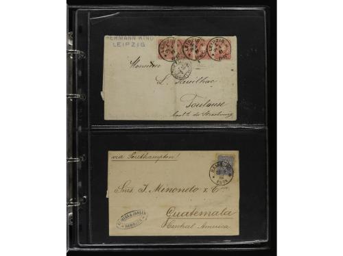 ✉ <b>ALEMANIA ANTIGUOS ESTADOS.</b>Clasificador con 112 car