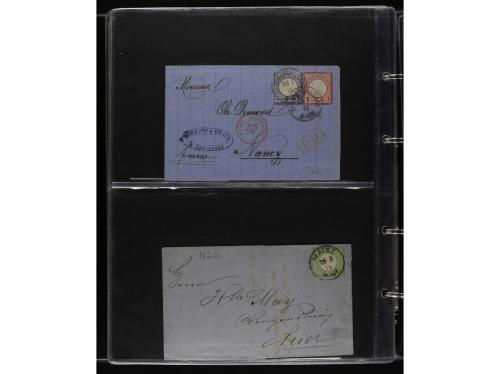 ✉ <b>ALEMANIA ANTIGUOS ESTADOS.</b>Clasificador con 112 car