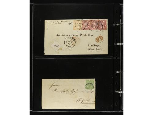 ✉ <b>ALEMANIA ANTIGUOS ESTADOS.</b>Clasificador con 112 car