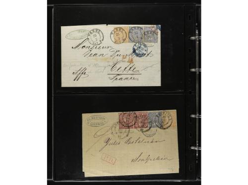 ✉ <b>ALEMANIA ANTIGUOS ESTADOS.</b>Clasificador con 112 car