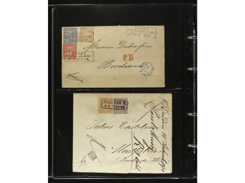 ✉ <b>ALEMANIA ANTIGUOS ESTADOS.</b>Clasificador con 112 car