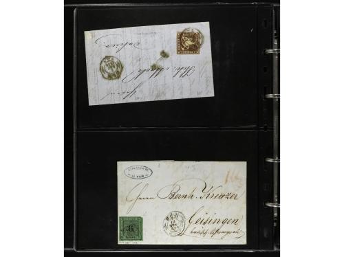 ✉ <b>ALEMANIA ANTIGUOS ESTADOS.</b>Clasificador con 112 car