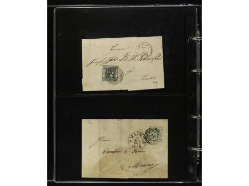 ✉ <b>ALEMANIA ANTIGUOS ESTADOS.</b>Clasificador con 112 car