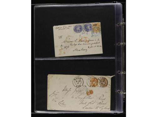 ✉ <b>ALEMANIA ANTIGUOS ESTADOS.</b>Clasificador con 112 car