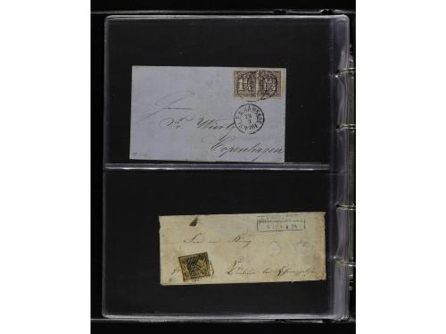 ✉ <b>ALEMANIA ANTIGUOS ESTADOS.</b>Clasificador con 112 car