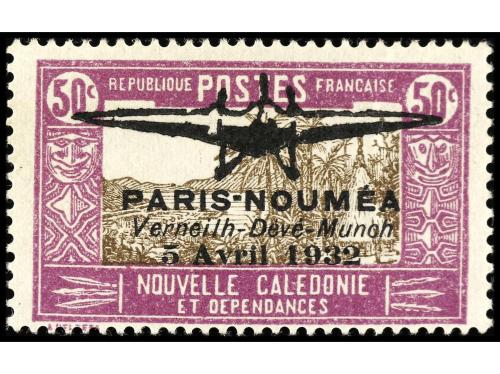 * NUEVA CALEDONIA. Yv. Av. 1/2. SERIE COMPLETA. 2 valores. 4