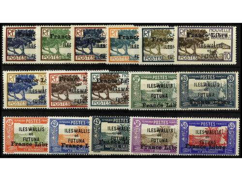 * WALIS Y FUTUNA. Yv. 92/124. SERIE COMPLETA. 33 valores. Al