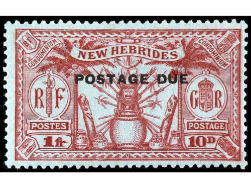 ** NUEVAS HEBRIDAS. Yv. 6/10. SERIE COMPLETA. 5 valores. Gom