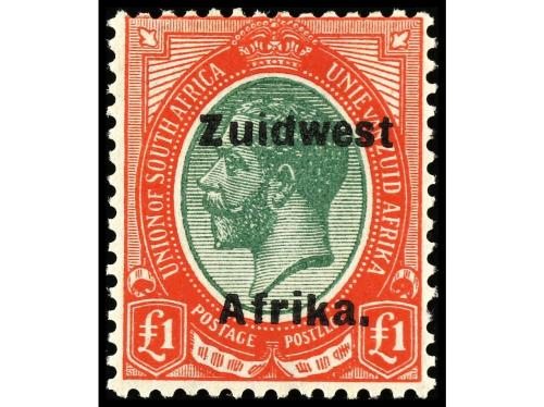 * AFRICA. Yv. 25/36. SUROESTE AFRICANO. Serie completa. 12 v