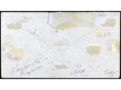 ✉ ESTADOS UNIDOS. 1860. BALTIMORE a CARTER COUNTRY. 3 cents.