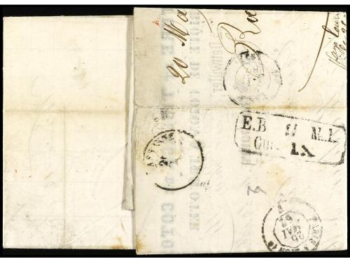 ✉ ALEMANIA ANTIGUOS ESTADOS: BADEN. 1862. GERNSBACH a FRANCI