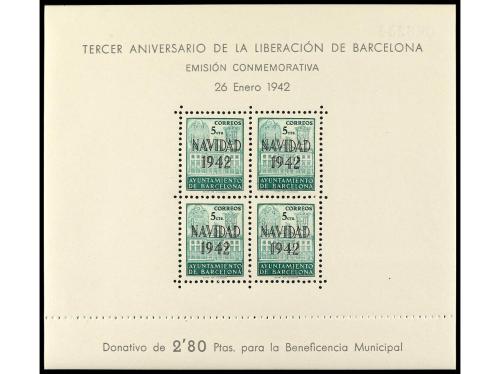 ** ESPAÑA: AYUNTAMIENTO DE BARCELONA. Ed. 40/1 y NE 27/28. 2