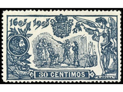 **/* ESPAÑA. Ed. 257/6 y 263. 5 cts. a 30 cts. y 50 cts. Cen