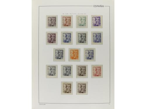 LOTES y COLECCIONES. ESPAÑA. Colección en 4 álbumes Faro de 