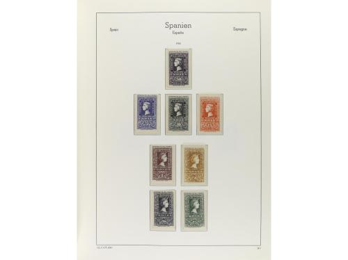 LOTES y COLECCIONES. ESPAÑA. Colección en 4 álbumes Faro de 