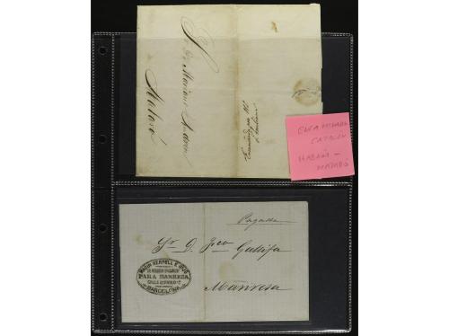 ✉ ESPAÑA: PREFILATELIA. 1849-1910. MENSAJERÍAS PRIVADAS (Cos