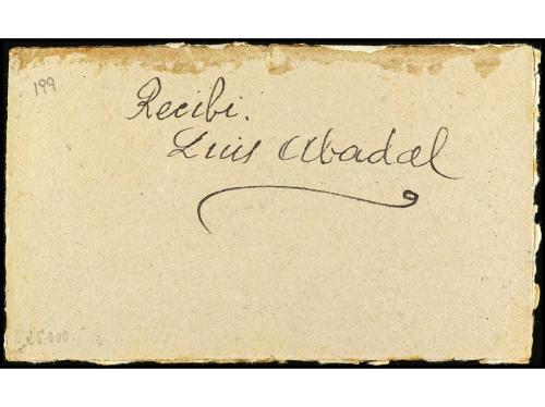 ✉ ESPAÑA. Ed. 268, 278 (2). 1923. BARCELONA a TETUÁN. Frente