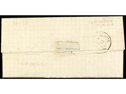 ✉ FRANCIA. 1872. ORAN. Letter from ORAN to MOTRIL (Spain) fr